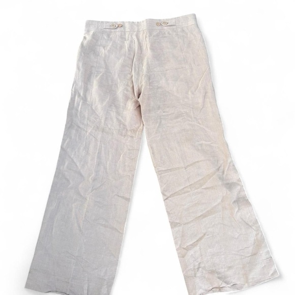 Rose/peach Linen Pants - Picture 4 of 6